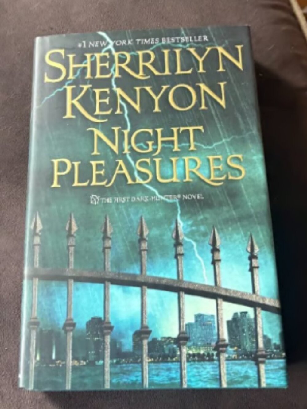 Night Pleasures Hardcover Sherrilyn Kenyon Signed